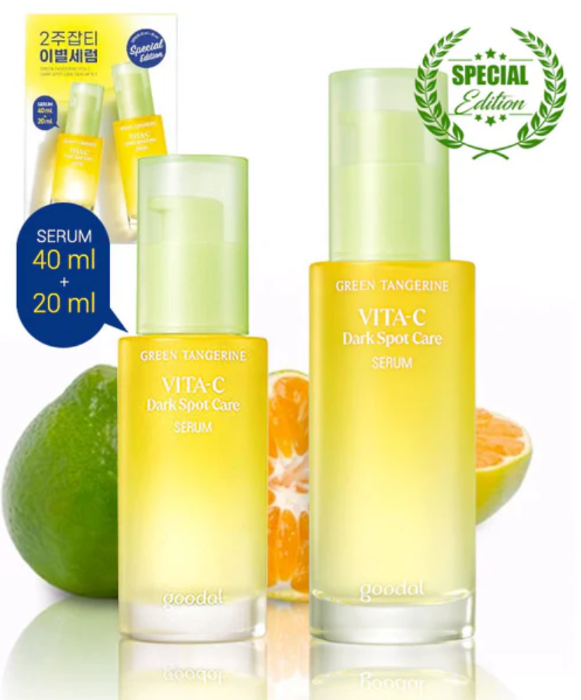 Goodal - Green Tangerine Vita-C Dark Spot Care Serum Set