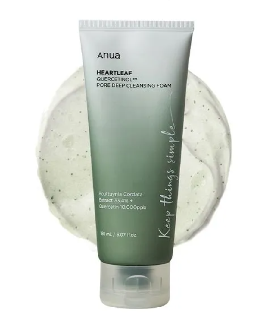 Anua - Heartleaf Quercetinol Pore Deep Cleansing Foam