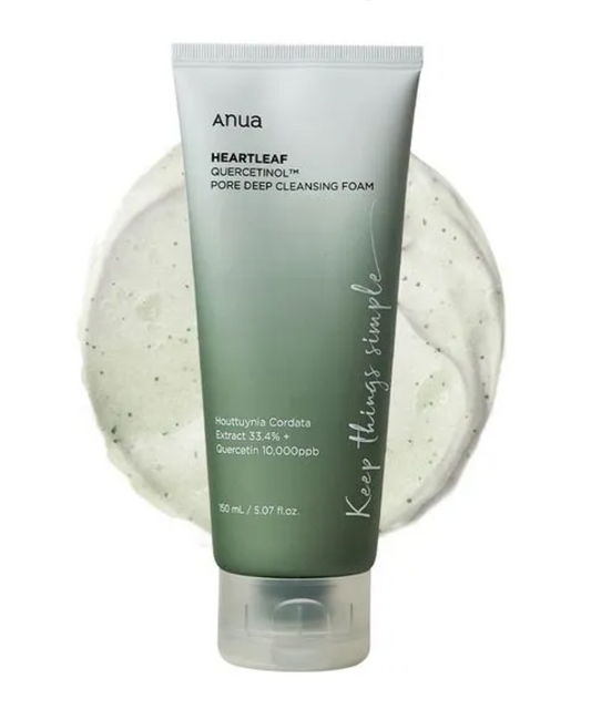 Anua - Heartleaf Quercetinol Pore Deep Cleansing Foam