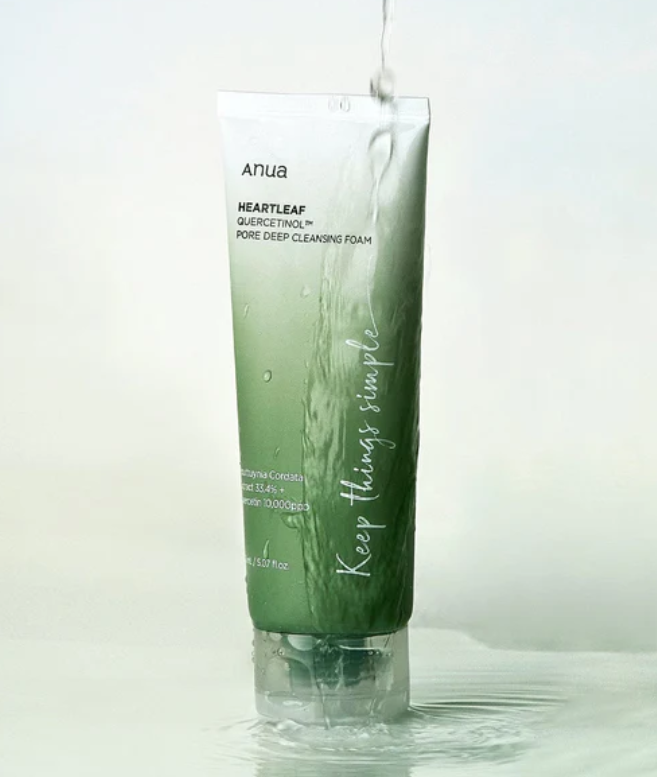 Anua - Heartleaf Quercetinol Pore Deep Cleansing Foam