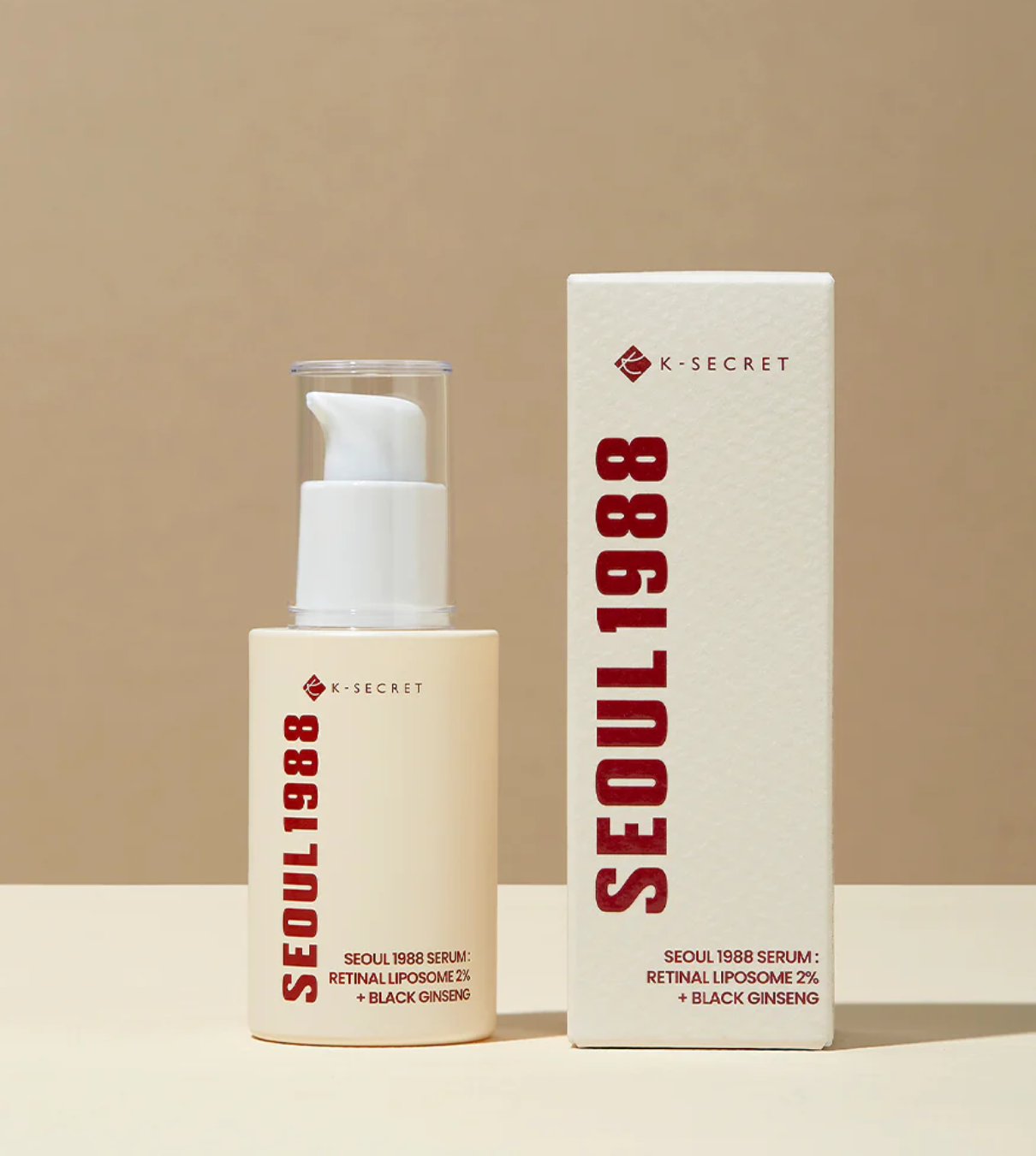 K-SECRET - Sérum Facial SEOUL 1988 Serum: Retinal Liposome 2% + Black Ginseng